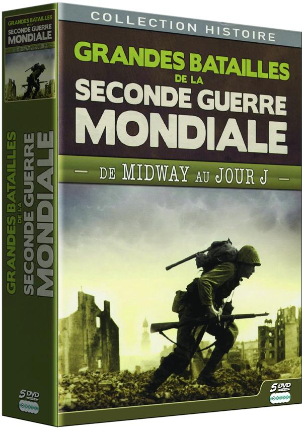 Grandes batailles de la Seconde Guerre Mondiale : De Midway au jour J [DVD]