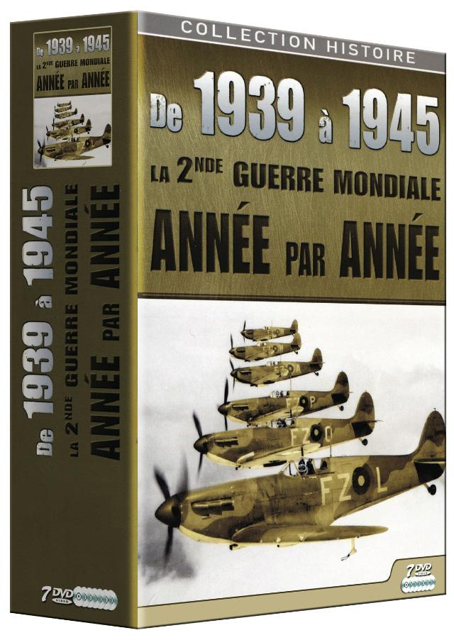 De 1939 à 1945 : La 2nde Guerre Mondiale année par année [DVD]