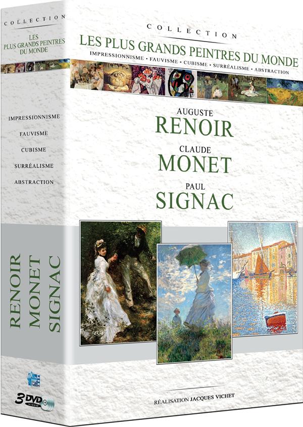 Les Plus grands peintres du monde : Renoir + Monet + Signac [DVD]