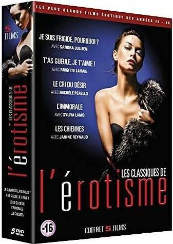 Classiques de l'érotisme : Je suis frigide, pourquoi ? + Ta gueule, je t'aime ! + Le cri du désir + L'immorale + Les chiennes [DVD]