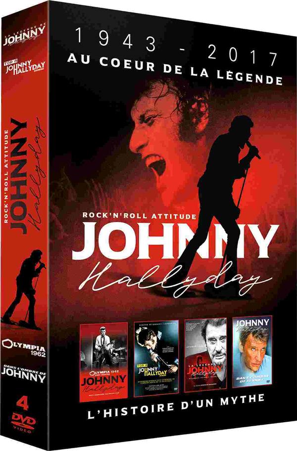 Johnny Hallyday : 1943-2017 au coeur de la légende [DVD]