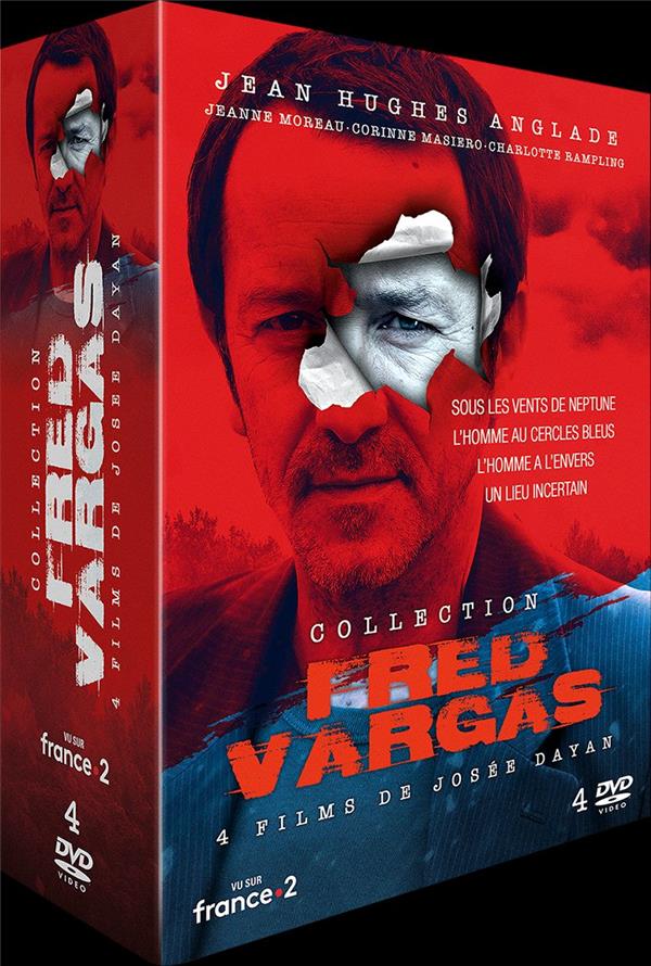 Collection Fred Vargas : Sous les vents de Neptune + L'homme aux cercles bleux + Un lieu incertain + L'homme à l'envers [DVD]