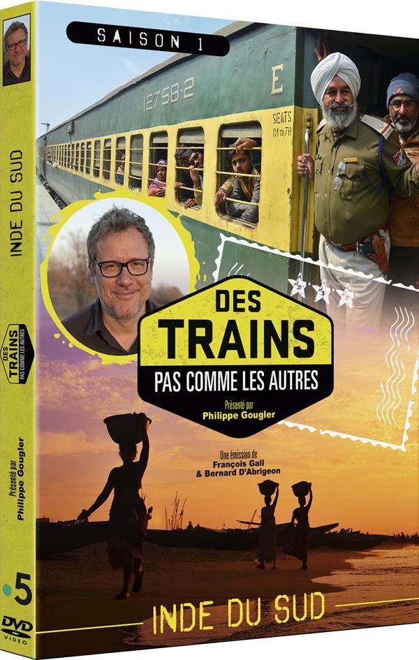 Des trains pas comme les autres - Saison 1 : Inde du sud [DVD]