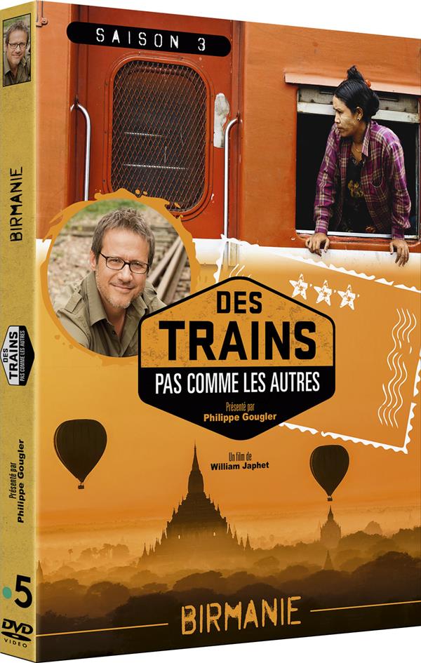 Des trains pas comme les autres - Saison 3 : Birmanie [DVD]