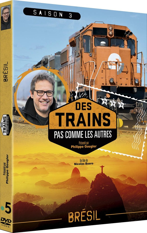 Des trains pas comme les autres - Saison 3 : Brésil [DVD]