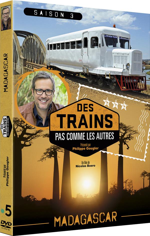 Des trains pas comme les autres - Saison 3 : Madagascar [DVD]
