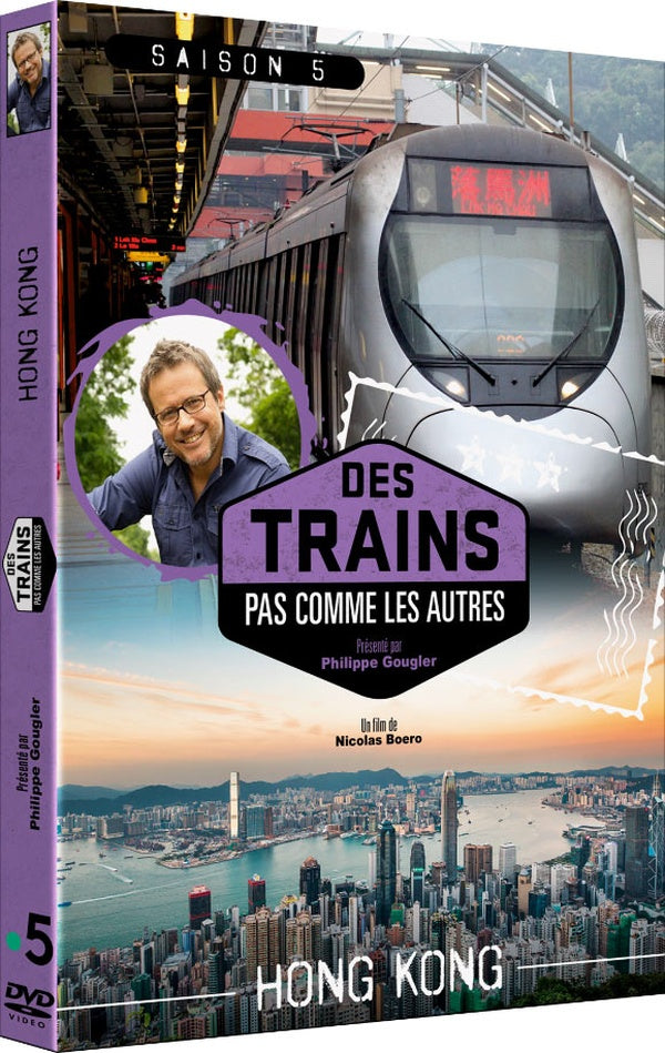 Des trains pas comme les autres - Saison 5 : Hong Kong [DVD]