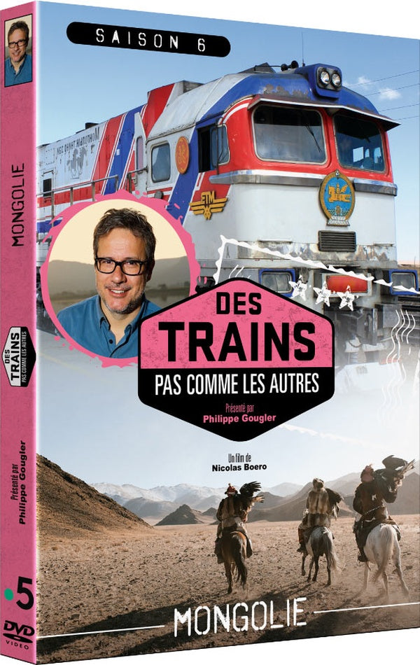 Des trains pas comme les autres - Saison 6 : Mongolie [DVD]