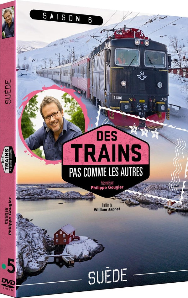 Des trains pas comme les autres - Saison 6 : Suède [DVD]