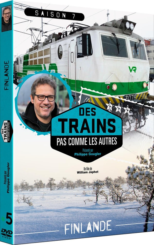 Des trains pas comme les autres - Saison 7 : Finlande [DVD]