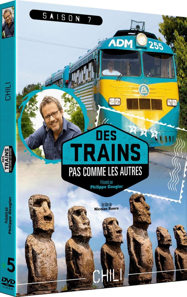 Des trains pas comme les autres - Saison 7 : Chili [DVD]