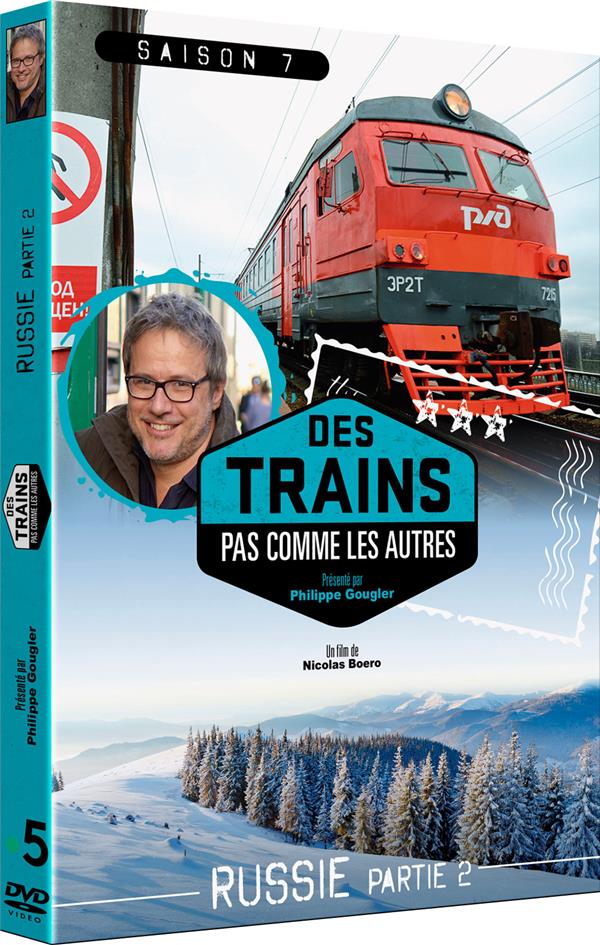 Des trains pas comme les autres - Saison 7 : Russie - Partie 2 : De Moscou au lac Baïkal [DVD]
