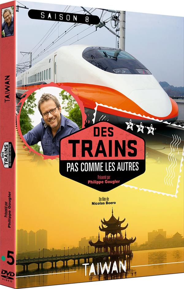 Des trains pas comme les autres - Saison 8 : Taïwan [DVD]