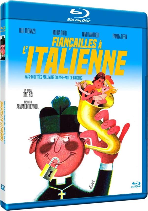 Fiançailles à l'italienne (Fais-moi très mal mais couvre-moi de baisers) [Blu-ray]
