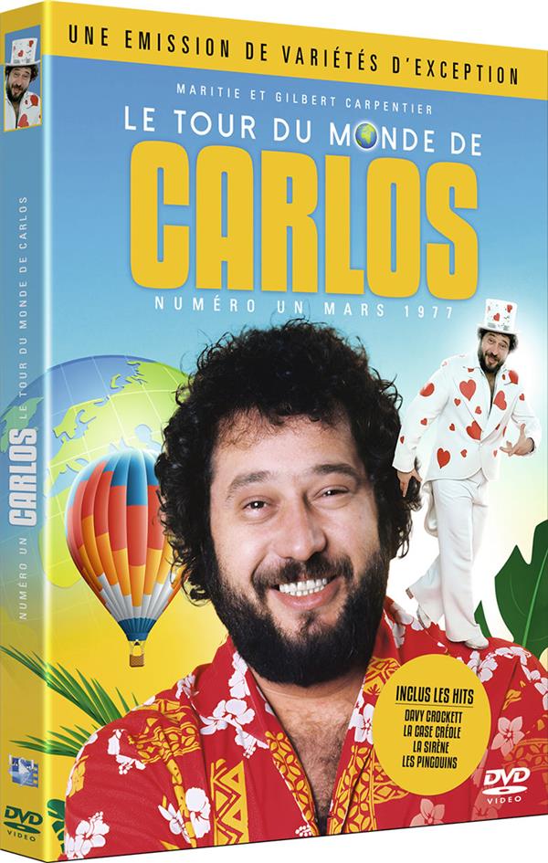 Le Tour du monde de Carlos : Une émission de Maritie et Gilbert Carpentier [DVD]