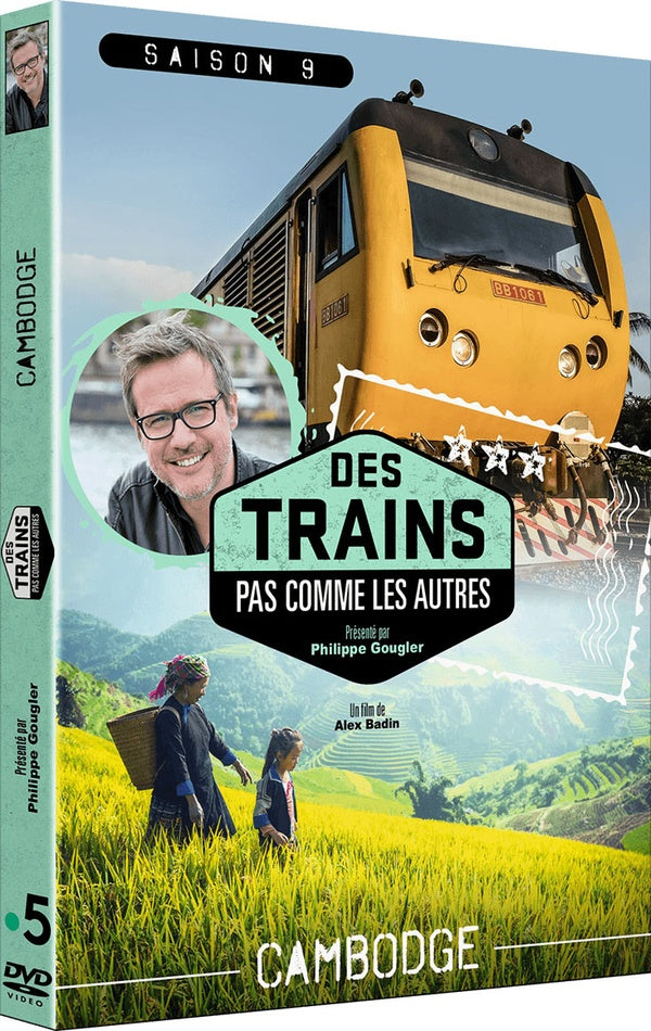 Des trains pas comme les autres - Saison 9 : Cambodge [DVD]