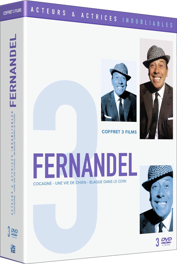 Inoubliable Fernandel - Coffret : Cocagne + Blague dans le coin + Une vie de chien [DVD]