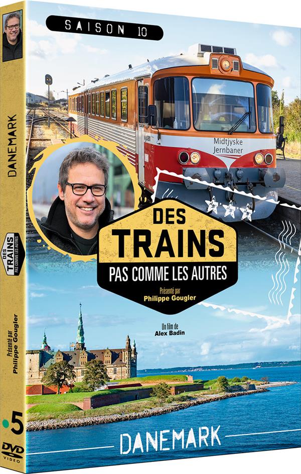 Des trains pas comme les autres - Saison 10 : Danemark [DVD]