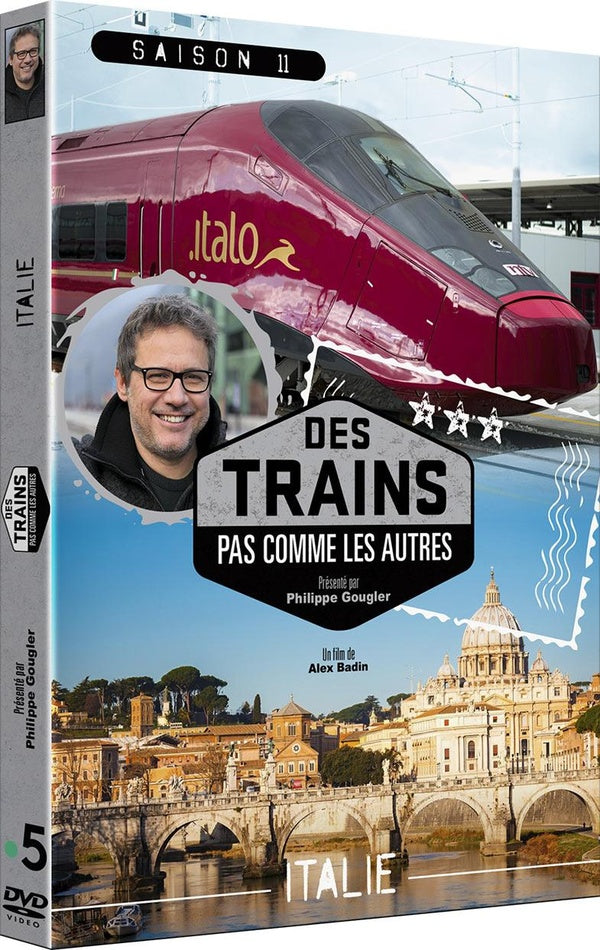 Des trains pas comme les autres - Saison 11 : L'Italie [DVD]
