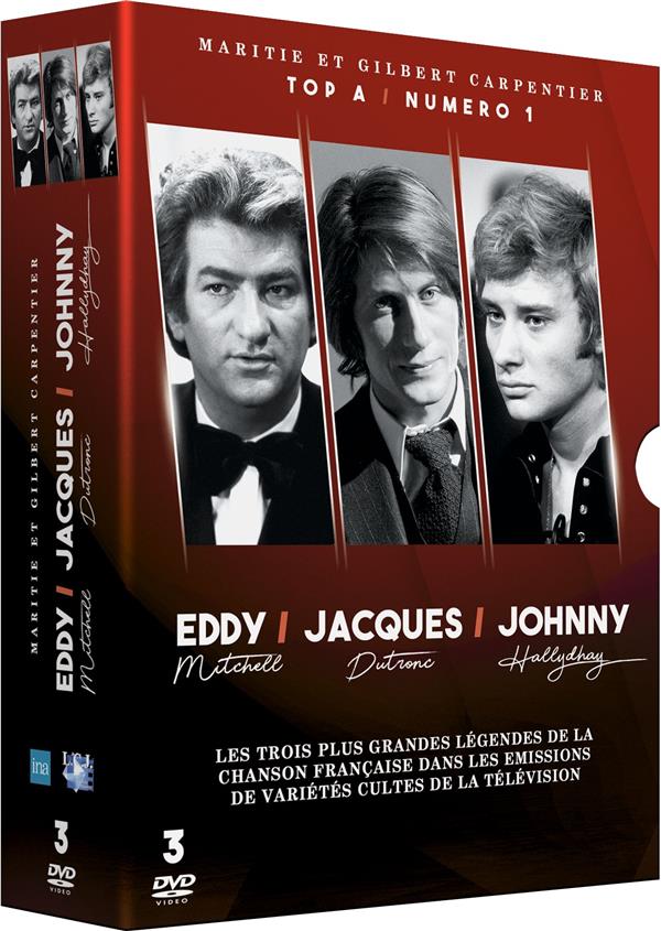 Numéro 1 - Coffret : Johnny Hallyday + Eddy Mitchell + Jacques Dutronc [DVD]