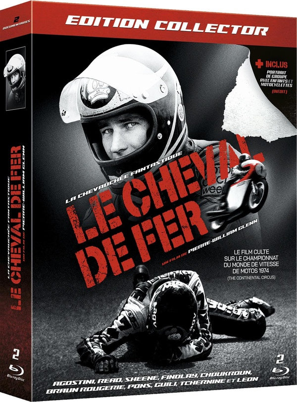 Le Cheval de fer + Portrait de groupe avec enfants et motocyclettes [Blu-ray]