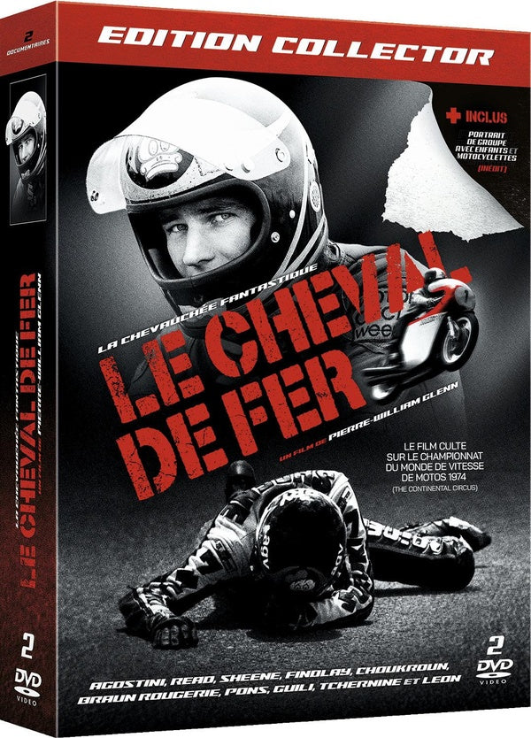 Le Cheval de fer + Portrait de groupe avec enfants et motocyclettes [DVD]