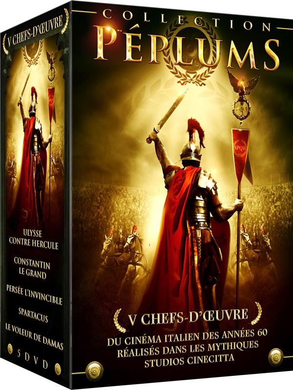 Coffret péplums 5 films [DVD] - flash vidéo