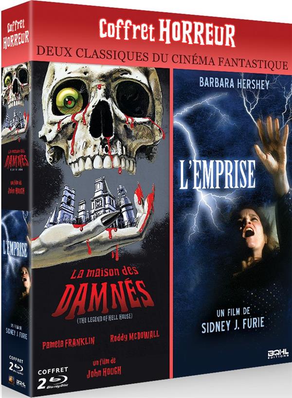 L'Emprise + Terreur à l'hopital central + La maison des damnés [Blu-ray]