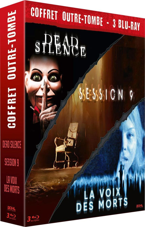 Outre-tombe - Coffret 3 films : Dead Silence + La Voix des morts + Session 9 [Blu-ray] - flash vidéo