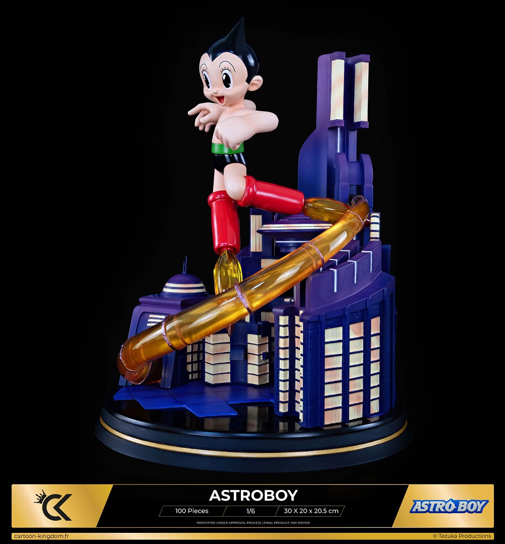 Cartoon Kingdom - 1:6 Statues - Astro Boy "Night Version" Statue 30cm - flash vidéo