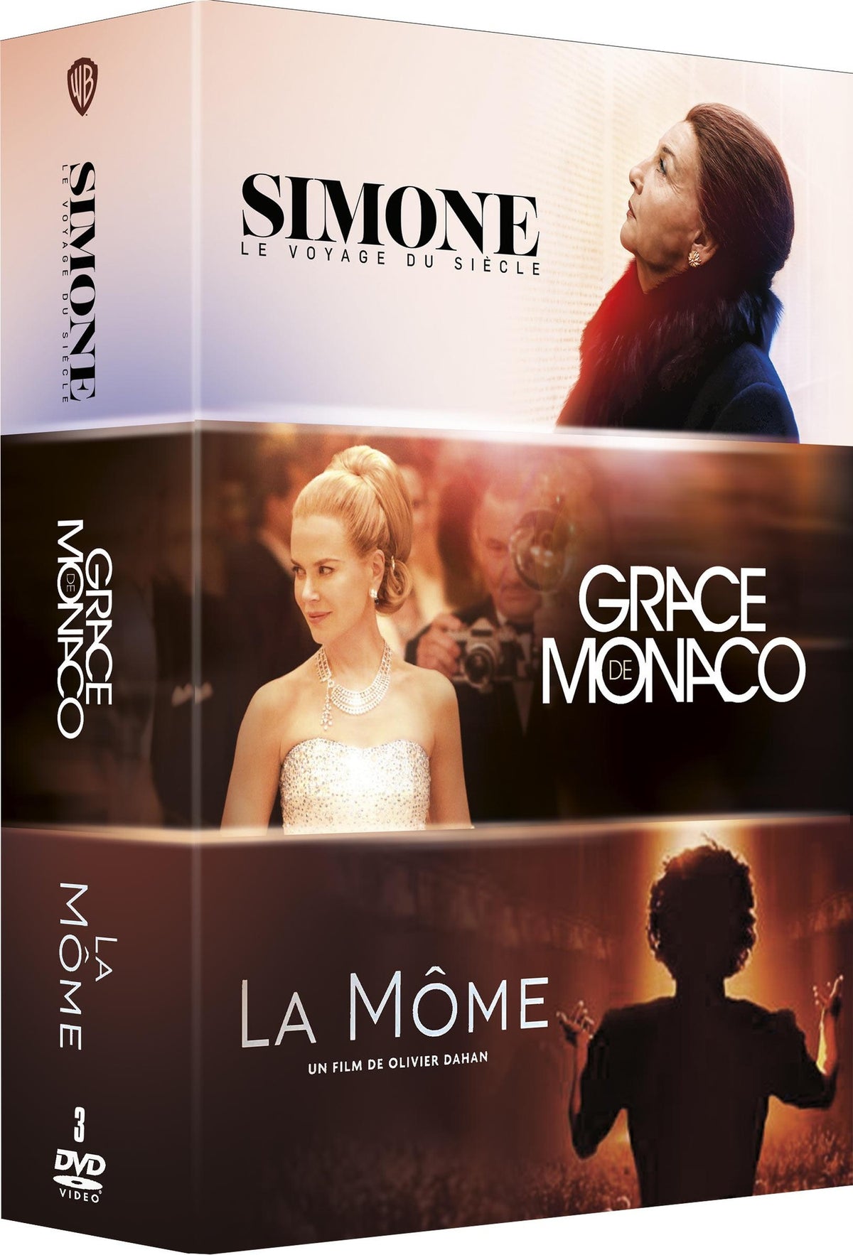 Olivier Dahan - Coffret : Simone, le voyage du siècle + Grace de Monaco + La Môme [DVD]