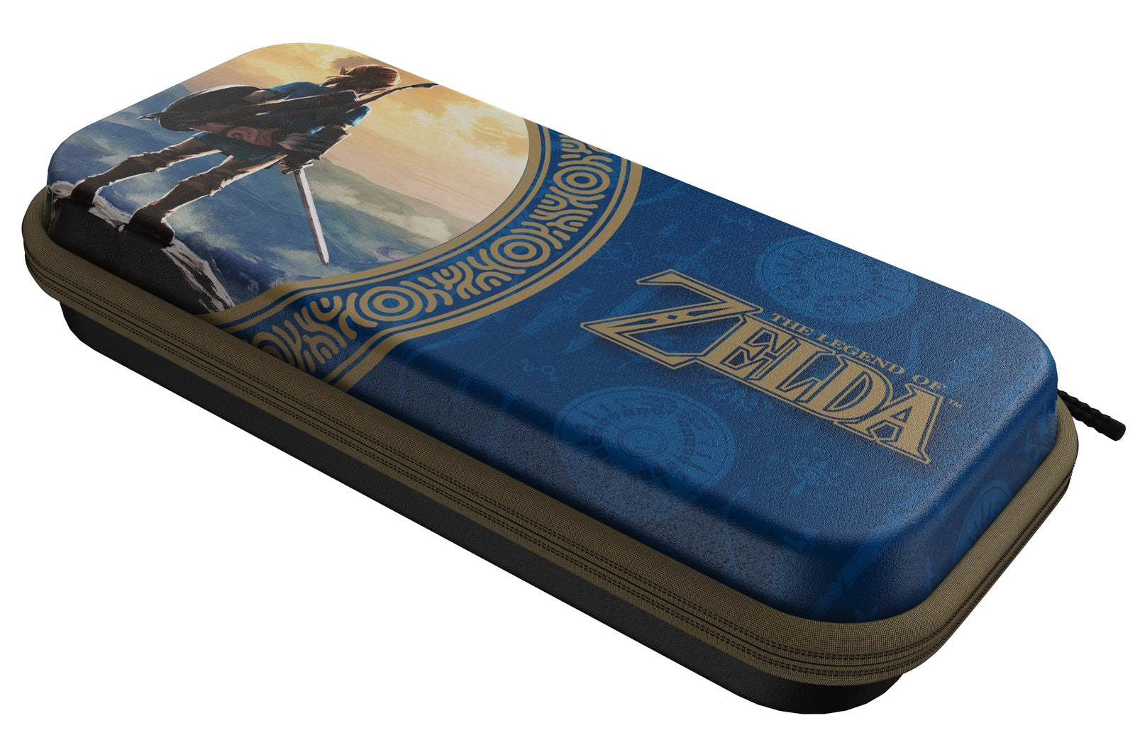 PDP - Étui de voyage Hyrule Blue pour Nintendo Switch, Switch Lite et Switch OLED