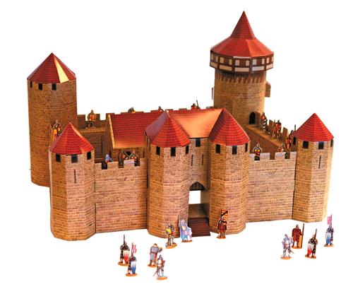 Kit vitrine je construis chateaux forts - flash vidéo