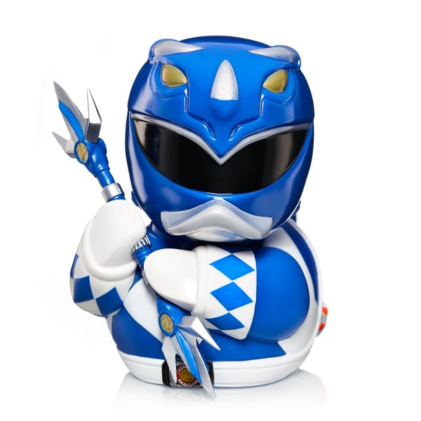 TUBBZ Canard de bain - Mighty Morphin Power Rangers - Ranger Bleu (Édition Limitée) - flash vidéo