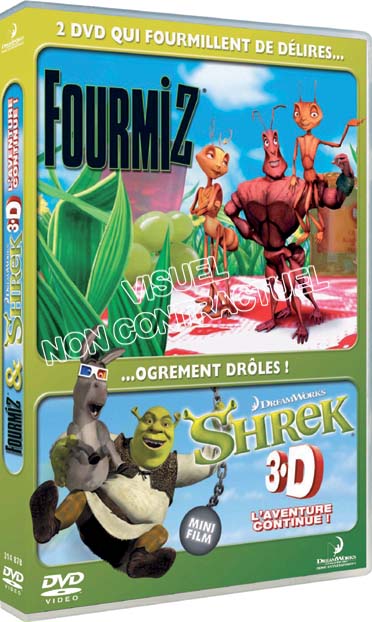 Fourmiz ; Shrek 3d [DVD]