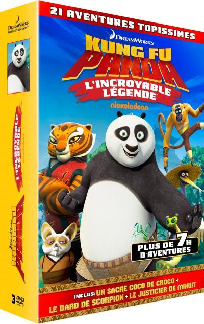 Kung Fu Panda - L'incroyable légende - Vol. 1 + 2 + 3 [DVD]