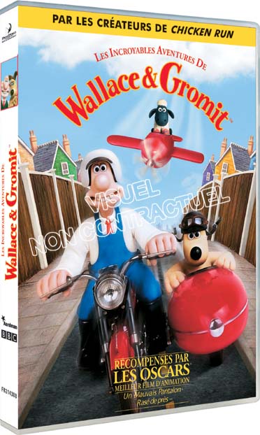 Les incroyables aventures de Wallace & Gromit [DVD] - flash vidéo