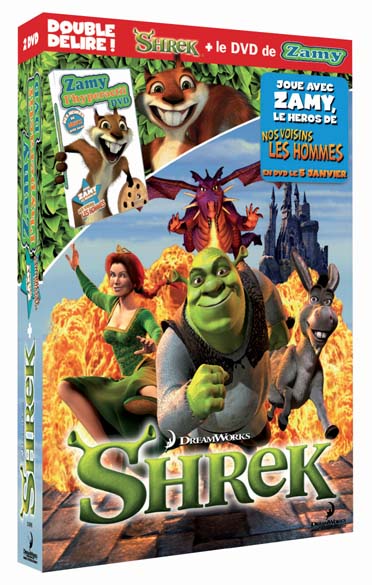 Shrek + Zamy l'hyperactif [DVD]