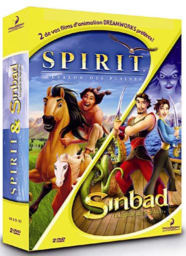 Spirit, l'étalon des plaines + Sinbad - La légende des sept mers [DVD]
