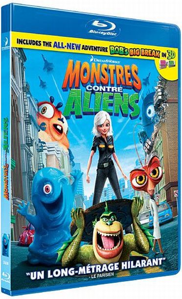 Monstres contre Aliens [Blu-ray]