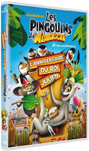 Les Pingouins de Madagascar - Vol. 2 : L'anniversaire du Roi Julien [DVD]