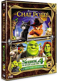 Le Chat Potté + Shrek 4 - Il était une fin - Le dernier chapitre [DVD]