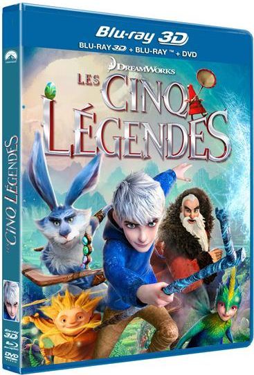 Les Cinq Légendes [Blu-ray 3D]