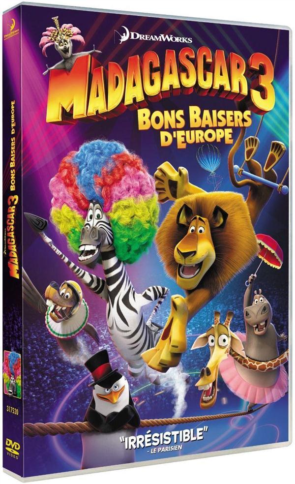 Madagascar 3 : Bons baisers d'Europe [DVD]