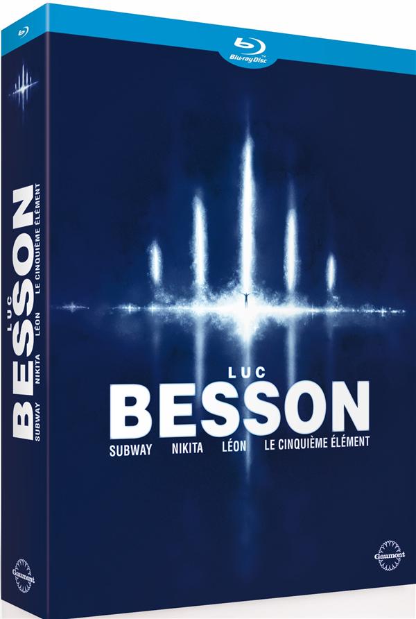 Luc Besson - Coffret : Subway + Nikita + Léon + Le Cinquième Elément [Blu-ray] - flash vidéo