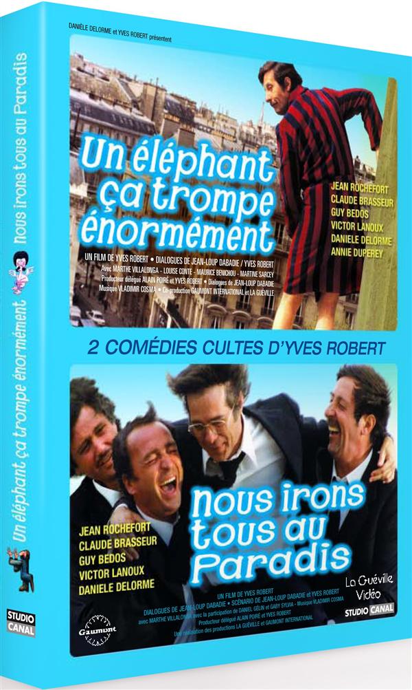 Yves Robert : Un éléphant ça trompe énormément + Nous irons tous au paradis [DVD]