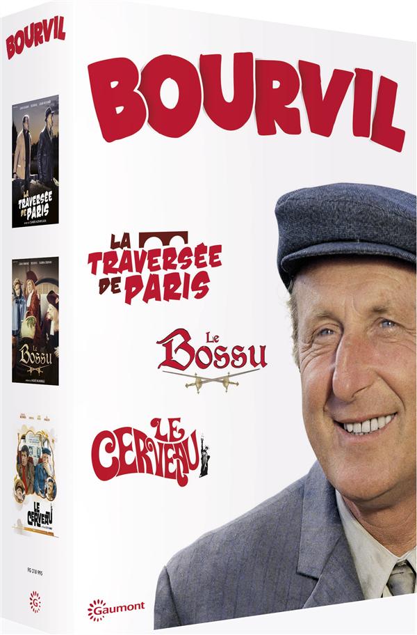 Bourvil : Le cerveau + Le bossu + La traversée de Paris [DVD]