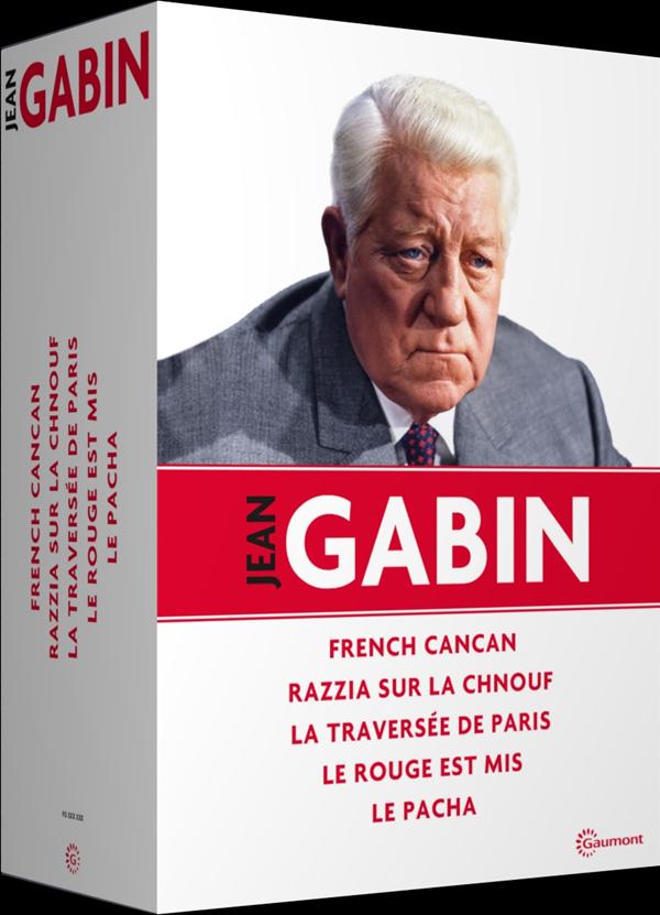 Jean Gabin - French Cancan + Razzia sur la Chnouf + La traversée de Paris + Le rouge est mis + Le Pacha [DVD]