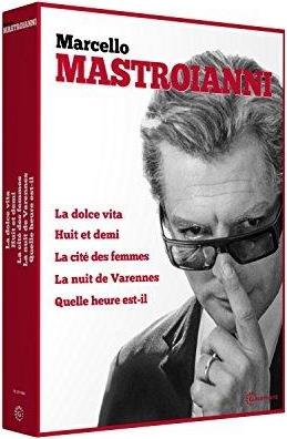 Marcello Mastroianni : La dolce vita + Huit et demi + La cité des femmes + La nuit de Varennes + Quelle heure est-il [DVD]