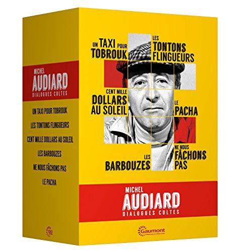 Audiard, les dialogues cultes : Un taxi pour Tobrouk + Les tontons flingueurs + Cent mille dollars au soleil + Les barbouzes + Ne nous fâchons pas + Le Pacha [DVD]